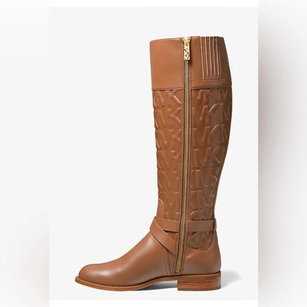 Michael Kors kincaid embossed Boots - Picture 3 of 3
